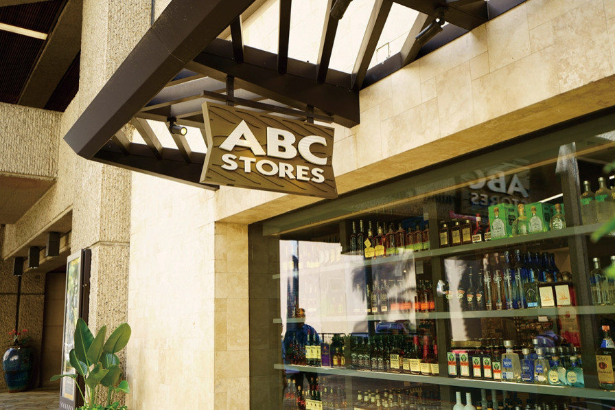 ABCストアはお酒の種類も豊富です。